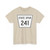 Nebraska State Spur 241 (Nebraska) (Road Sign) T-Shirt