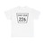 Nebraska State Spur 226 (Nebraska) (Road Sign) T-Shirt