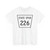 Nebraska State Spur 226 (Nebraska) (Road Sign) T-Shirt
