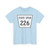 Nebraska State Spur 226 (Nebraska) (Road Sign) T-Shirt