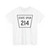 Nebraska State Spur 214 (Nebraska) (Road Sign) T-Shirt