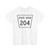 Nebraska State Spur 204 (Nebraska) (Road Sign) T-Shirt