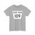 Nebraska State Spur 109 (Nebraska) (Road Sign) T-Shirt
