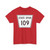 Nebraska State Spur 109 (Nebraska) (Road Sign) T-Shirt
