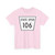 Nebraska State Spur 106 (Nebraska) (Road Sign) T-Shirt
