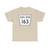 Nebraska State Spur 163 (Nebraska) (Road Sign) T-Shirt