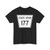 Nebraska State Spur 177 (Nebraska) (Road Sign) T-Shirt
