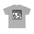 ND-65 2015 (North Dakota) (Road Sign) T-Shirt