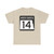 ND-14 2015 (North Dakota) (Road Sign) T-Shirt