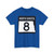 ND-8 2015 (North Dakota) (Road Sign) T-Shirt