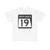 ND-19 2015 (North Dakota) (Road Sign) T-Shirt