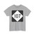 NC 107 (North Carolina) (Road Sign) T-Shirt