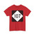 NC 107 (North Carolina) (Road Sign) T-Shirt