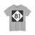 NC 81 (North Carolina) (Road Sign) T-Shirt