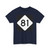 NC 81 (North Carolina) (Road Sign) T-Shirt