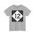 NC 12 (North Carolina) (Road Sign) T-Shirt