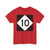 NC 10 (North Carolina) (Road Sign) T-Shirt