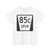 N SPUR 85C (Nebraska) (Road Sign) T-Shirt