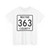Wayne County Route 363 OH (Ohio) (Road Sign) T-Shirt