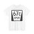 N SPUR 67C (Nebraska) (Road Sign) T-Shirt