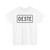 West plate small es (Puerto Rico) (Road Sign) T-Shirt