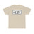 West plate small es (Puerto Rico) (Road Sign) T-Shirt