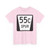 N SPUR 55C (Nebraska) (Road Sign) T-Shirt