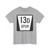 N SPUR 13D (Nebraska) (Road Sign) T-Shirt