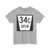 N SPUR 34C (Nebraska) (Road Sign) T-Shirt