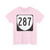 Virginia 287 1980 (Virginia) (Road Sign) T-Shirt