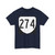 Virginia 274 1980 (Virginia) (Road Sign) T-Shirt