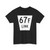 N LINK 67F (Nebraska) (Road Sign) T-Shirt
