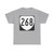 Virginia 268 1980 (Virginia) (Road Sign) T-Shirt