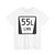 N LINK 55L (Nebraska) (Road Sign) T-Shirt