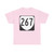 Virginia 267 1980 (Virginia) (Road Sign) T-Shirt