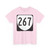Virginia 267 1980 (Virginia) (Road Sign) T-Shirt