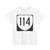 Virginia 114 1980 (Virginia) (Road Sign) T-Shirt