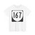 Virginia 167 1980 (Virginia) (Road Sign) T-Shirt
