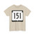 WIS 151 (Wisconsin) (Road Sign) T-Shirt