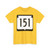 WIS 151 (Wisconsin) (Road Sign) T-Shirt