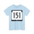 WIS 151 (Wisconsin) (Road Sign) T-Shirt