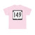 WIS 149 (Wisconsin) (Road Sign) T-Shirt