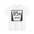 N SPUR 85H (Nebraska) (Road Sign) T-Shirt