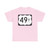 US 49Y (Arkansas) (Road Sign) T-Shirt