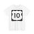 US 10 MN 1961 (Minnesota) (Road Sign) T-Shirt
