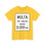 MUTCD-PR R16-2 (Puerto Rico) (Road Sign) T-Shirt