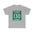 Wyandot County Route 130 OH (Ohio) (Road Sign) T-Shirt