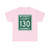 Wyandot County Route 130 OH (Ohio) (Road Sign) T-Shirt