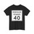 MUTCD-PR R2-2a open text (Puerto Rico) (Road Sign) T-Shirt