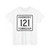 Harmony Township Route 121 Morrow County Ohio (Ohio) (Road Sign) T-Shirt